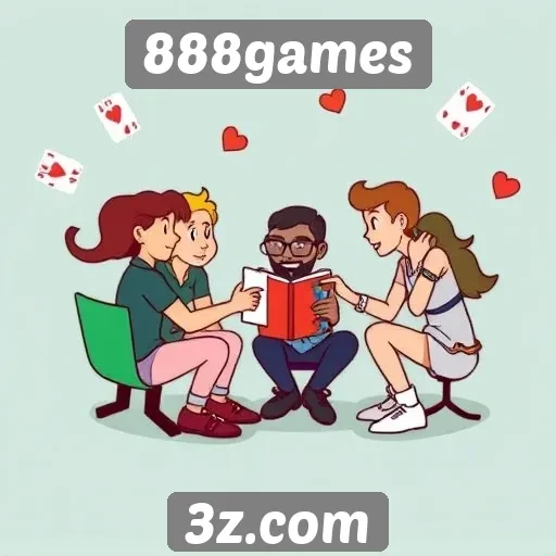 Interação social e funcionalidades no 888games